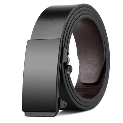 Luxury Genuine Leather Belt for Men with Automatic Buckle - Smarsty