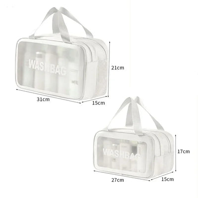 Portable Dry Wet Separation Toiletry Bag With Double Layer - Smarsty