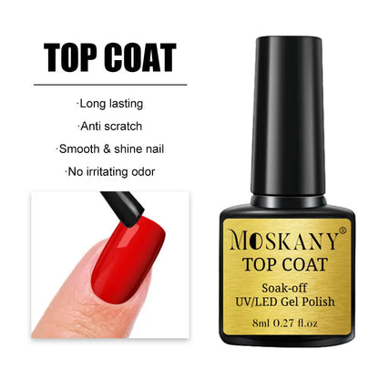Acrylic No Acid Primer Nail Art Set with Base and Top Coat - Smarsty