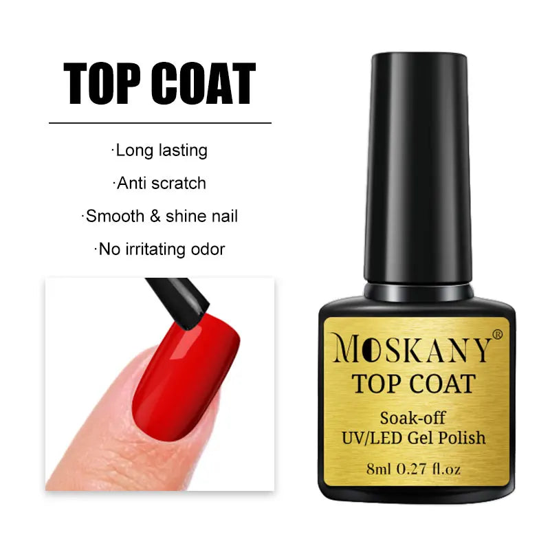 Acrylic No Acid Primer Nail Art Set with Base and Top Coat - Smarsty