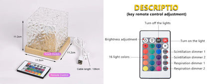 Ocean Wave Projector Light with 16 Color Options - Smarsty