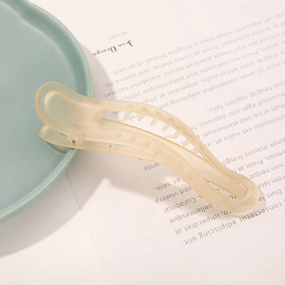 Acrylic Matte Duckbill Hair Claw Clips Strong Comfortable - Smarsty