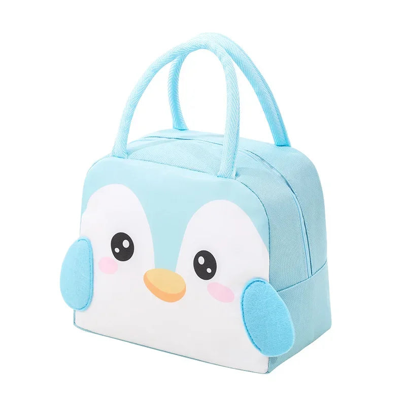 Cartoon Kids Lunch Bag With Thermal Insulation Waterproof - Smarsty