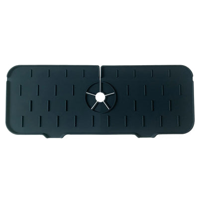 Kitchen Gadgets Silicone Faucet Absorbent Pad Shelf Sink Splash Catcher Countertop Protective Mat Bathroom Drain Mat Acceesories by Smarsty