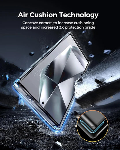 Clear Silicone Case for Galaxy S24 S23 S22 S21 Ultra - Smarsty