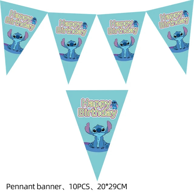 Disney Lilo and Stitch Birthday Party Supplies Set - Smarsty