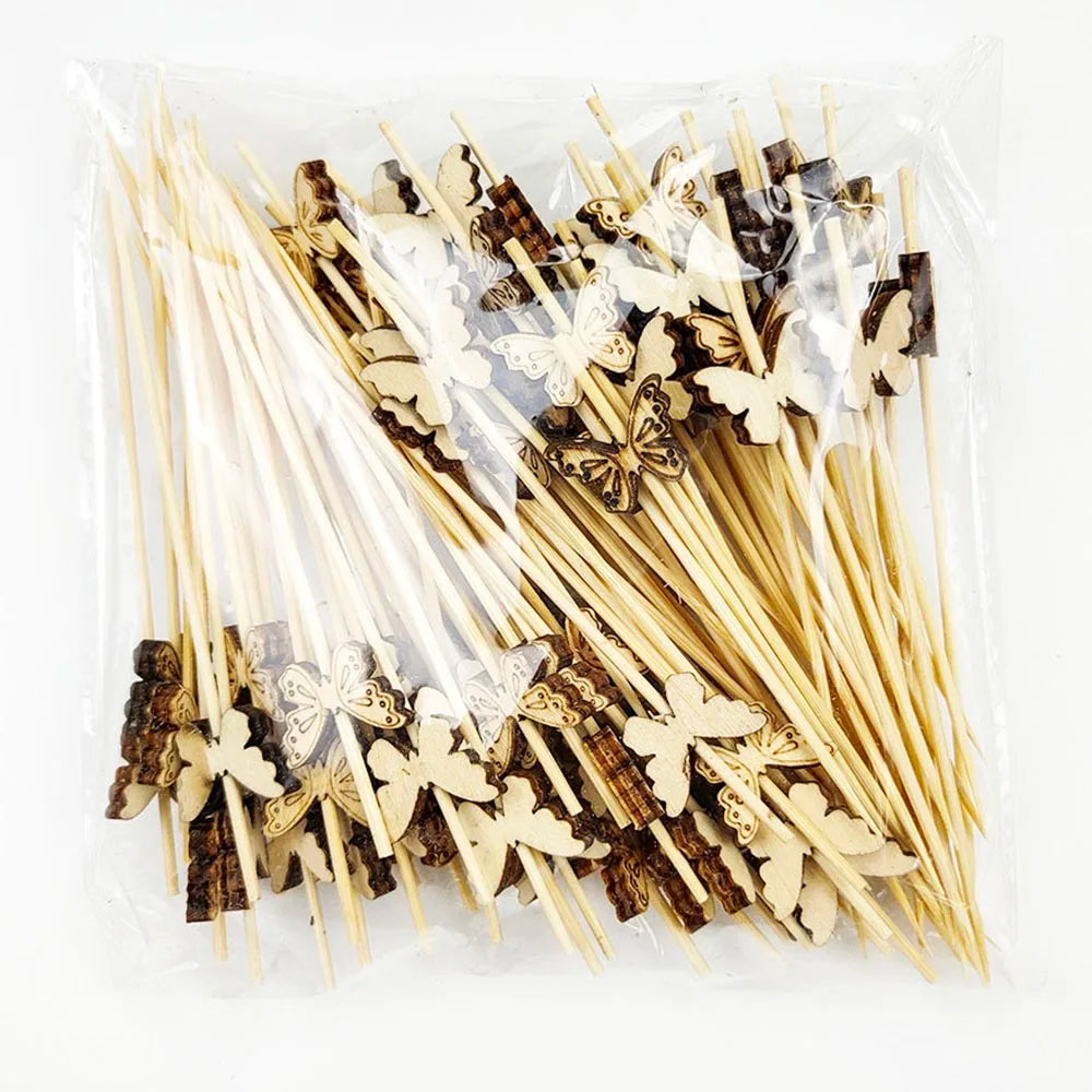 Wedding Pearl Wooden Skewers for Party Snacks - Smarsty