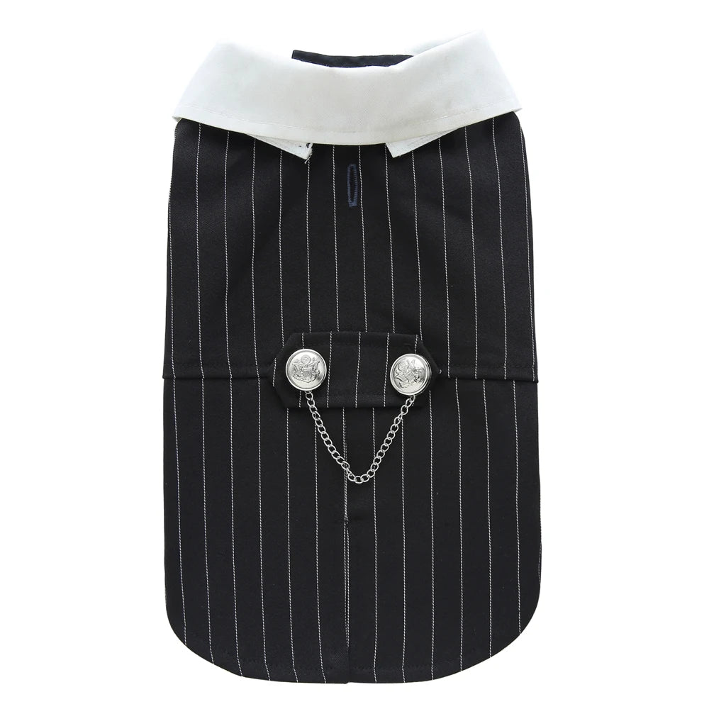 Formal Tuxedo Dog Costume for Weddings and Events - Smarsty