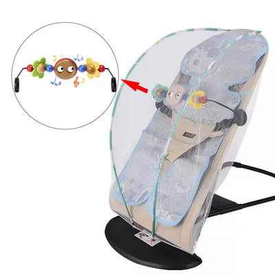 Baby Rocking Chair Toy Babysitter Cradle Hanging Spiral Rattle Newborn Stroller Play Arch Bed Toys for Babies Car Seat Toys by Smarsty