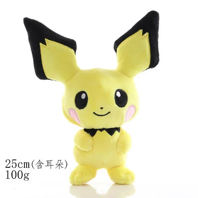 Pokemon Pikachu Pichu Charmander Bulbasaur Squirtle Psyduck Eevee Plush Soft Stuffed Animals Peluche Plushie Toy Small Doll - Smarsty
