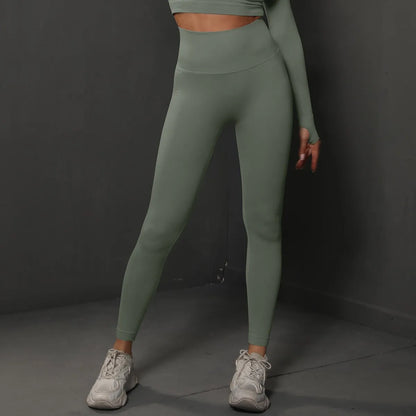 High Waist Yoga Leggings Women Seamless Push Up Sport Leggings Fitness Running Hip Lift Yoga Pants Highly Elastic Gym leggings - Smarsty