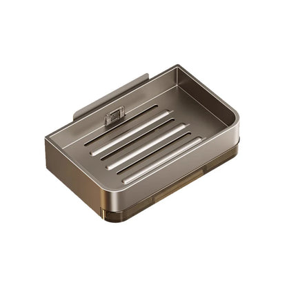 Metal Wall Mounted Soap Dish With Drainage Feature - Smarsty