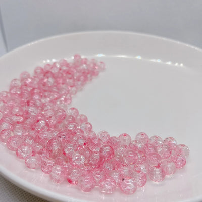 8mm Multicolor Glass Beads for Handmade Jewelry - Smarsty