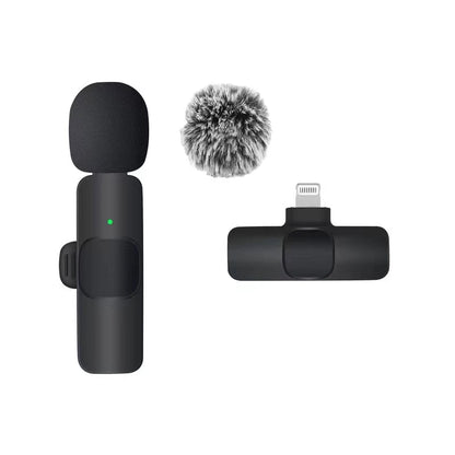 Basix Wireless Lavalier Microphone for iPhone Vlogging - Smarsty