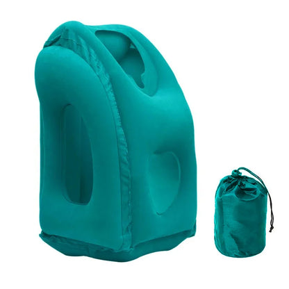Portable Inflatable Travel Pillow for Ultimate Neck Support - Smarsty