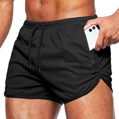 Men Sport Shorts Summer Sportswear Beach Jogging Short Pants Training Shorts Men Basketball Clothing Gym Fitness Running Bottoms - Smarsty