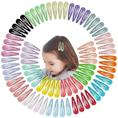 40 Pcs Colorful Hair Clips for Girls with Fun Design - Smarsty