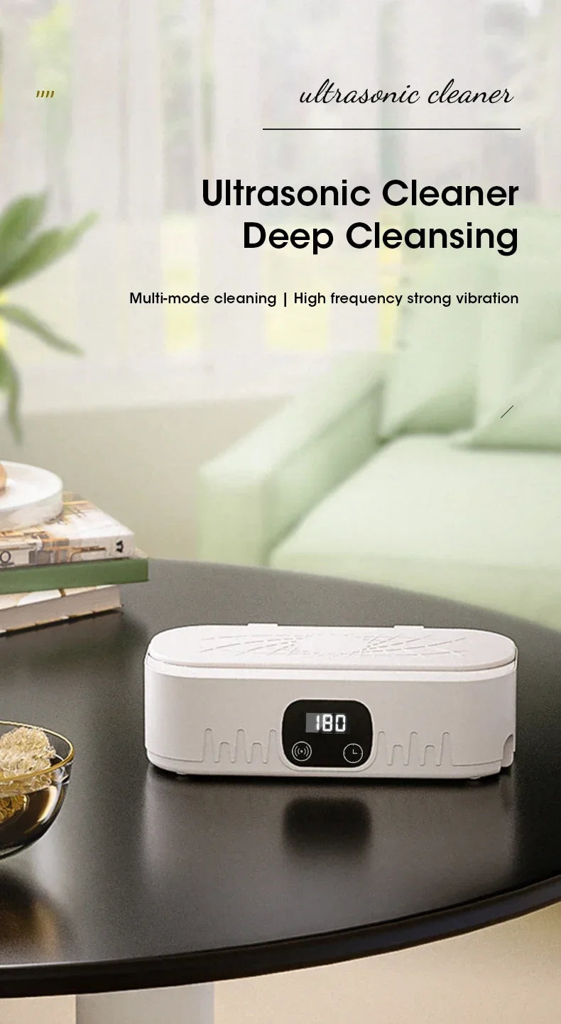Ultrasonic Cleaning Machine 400ml for Jewelry and Makeup Brushes - Smarsty