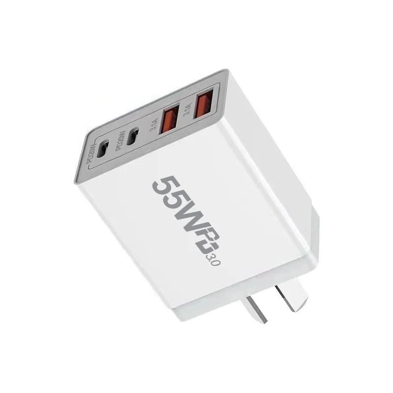 Efficient USB Type C Fast Smart Charger 55W PD Adapter - Smarsty