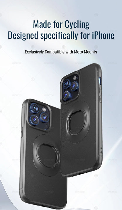 Shockproof iPhone Case With Lock In Bike Car Mount Holder - Smarsty