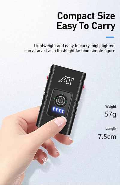 LED Bicycle Front Light Type-C Rechargeable Bicycle Headlight MTB Road Bike Headlamp Easy to Install Cycling Accessories - Smarsty