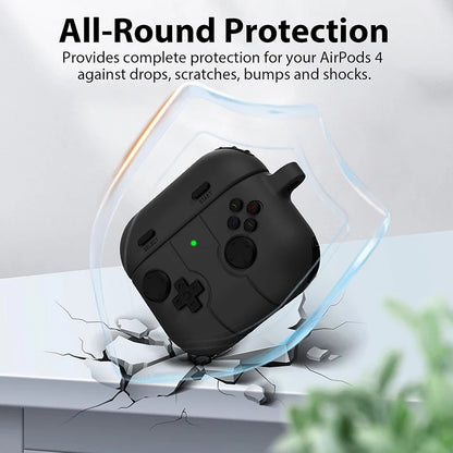 Cute Cartoon Earphone Case for AirPods 4 Silicone Shockproof Cover - Smarsty