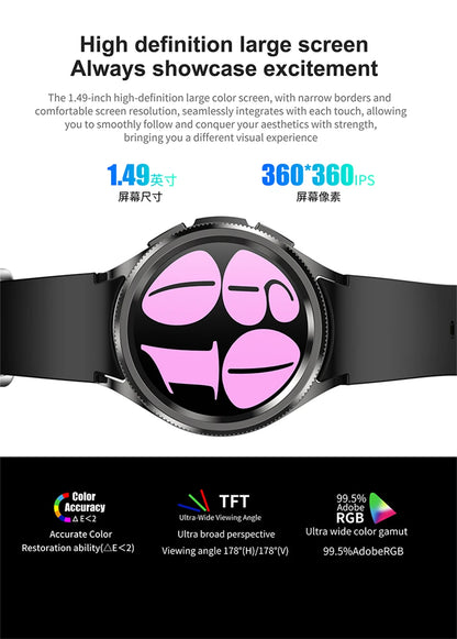 Samsung Galaxy Watch6 Classic Smartwatch with GPS and Heart Rate Monitor - Smarsty