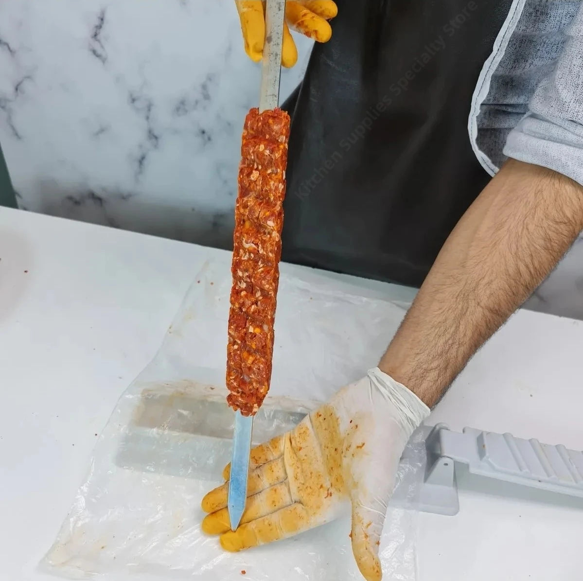 Reusable Kebab Maker Tool for Easy BBQ Preparation - Smarsty
