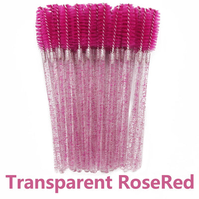 50Pcs Disposable Eyelash Brushes for Makeup Application - Smarsty