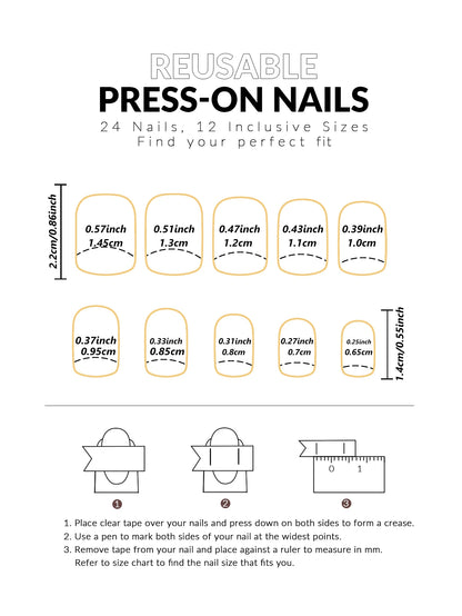 Pink Bowknot Stiletto Press On Nails 24PCS Full Cover - Smarsty