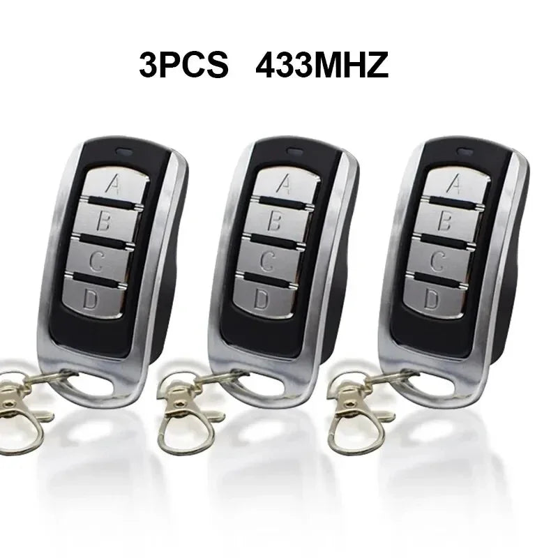 3pcs Wireless 433MHz Garage Remote Control Key Fob - Smarsty