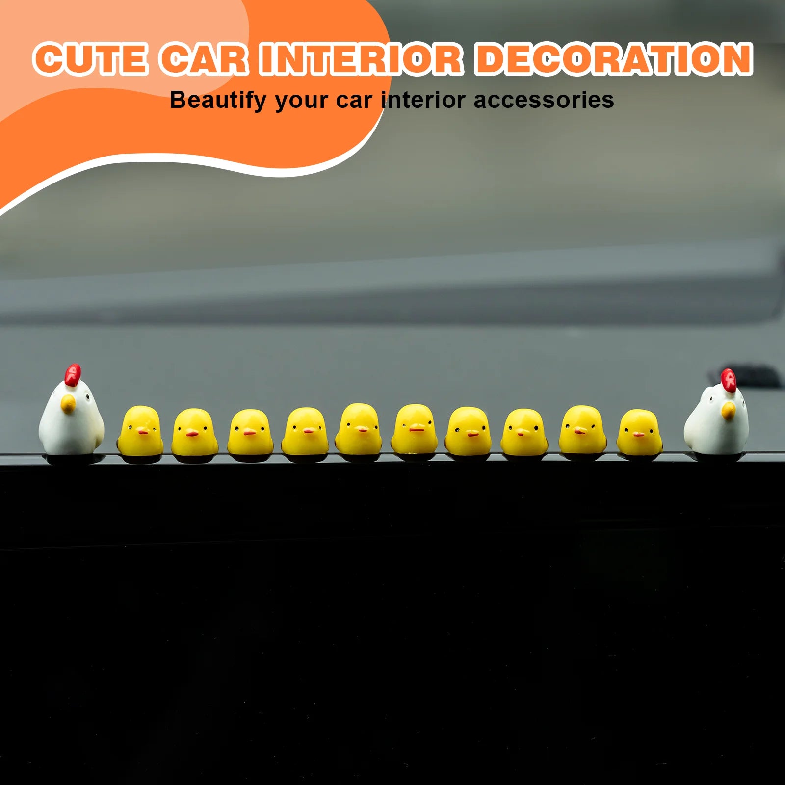 Cute Mini Animal Car Dashboard Decor Fun Ornaments For Cars - Smarsty