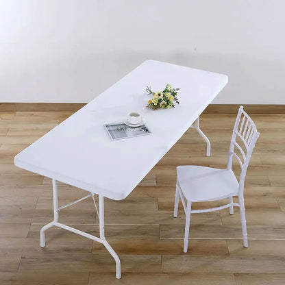 Spandex Table Cover for Rectangle Tables, Washable and Waterproof - Smarsty