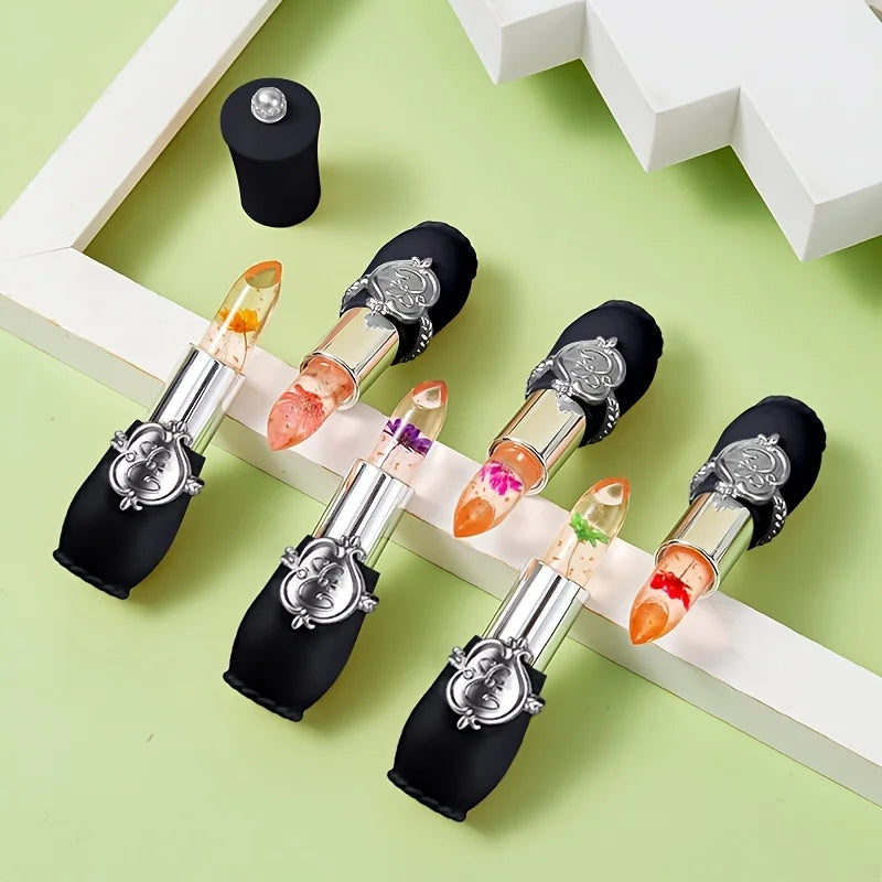 Flower Jelly Lipstick Set for Hydration and Color Change - Smarsty