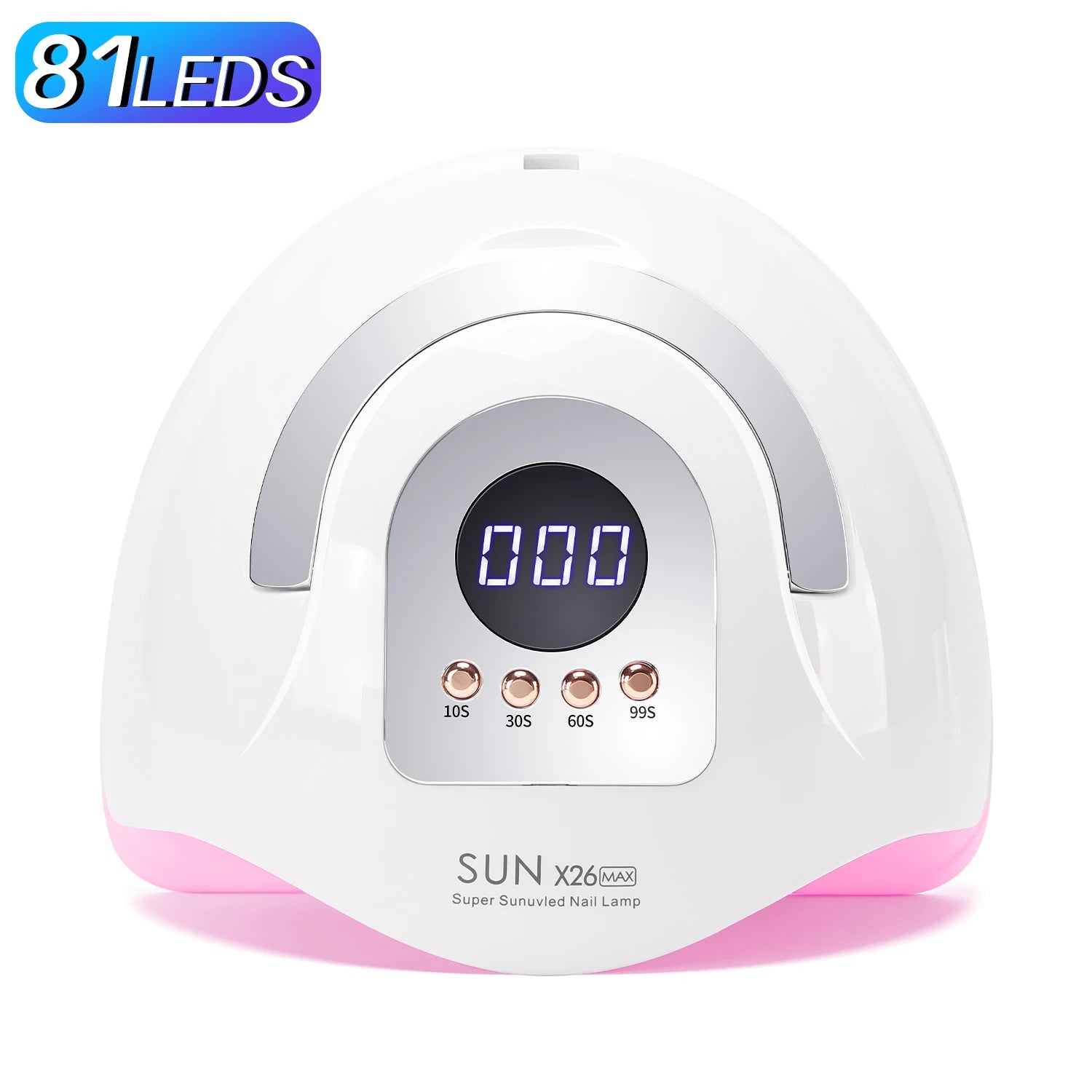UV LED Nail Lamp 380W for Fast Gel Drying - Smarsty