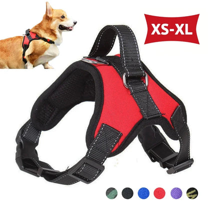 Reflective Adjustable Dog Harness for No Pull Training - Smarsty