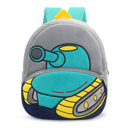 Plush Excavator Kids Backpack For Small School Bags - Smarsty