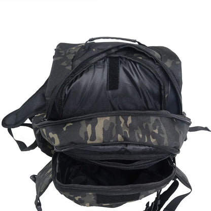 45L Waterproof Fishing Hunting Backpack Outdoor Rucksacks Tactical Sports Camping Hiking Trekking Bags - Smarsty