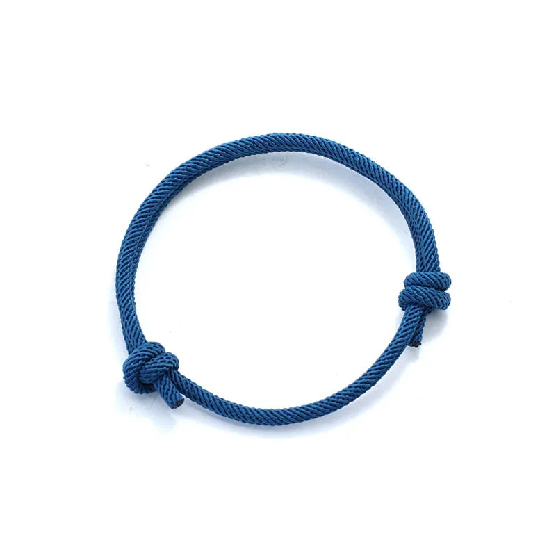 Handmade Adjustable Rope Bracelet for Men and Women - Smarsty