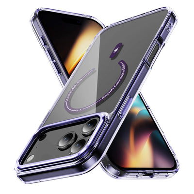 Luxury Phantom HD Transparent for Magsafe Magnetic Phone Case for iPhone 17 Air 16 15 14 Plus 13 12 11 Pro Max Shcokproof Cover