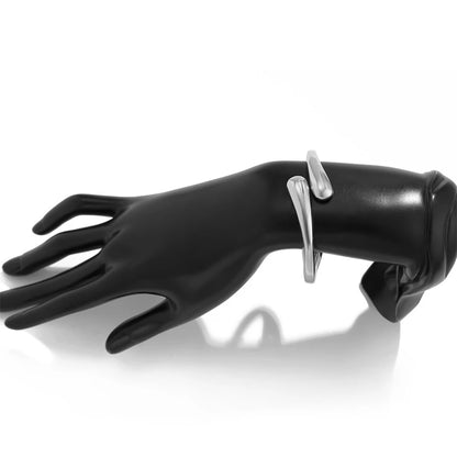 Wide Metal Bangle Cuff Bracelet for Women - Smarsty