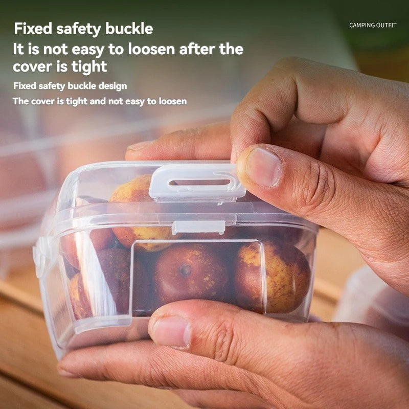 Outdoor Shockproof Egg Box Storage Box, Portable Camping Shatterproof Egg Tray, Home Plastic Protection Box, Travel Shatterproof by Smarsty