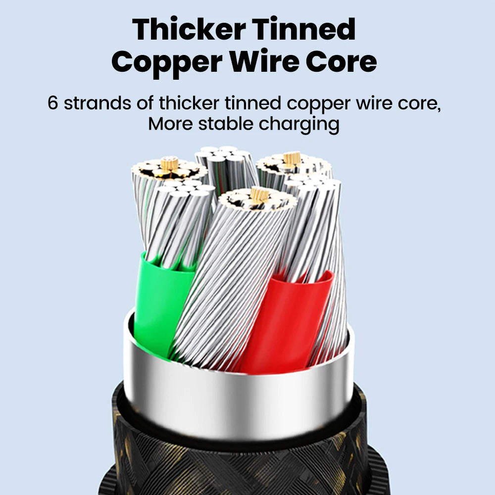 240W Type C to Type C Super Charge Digital Display Cable 0.5m-2m USB C Data Cable For Iphone 15 16 Samsung s24 s23 Huawei Xiaomi - Smarsty