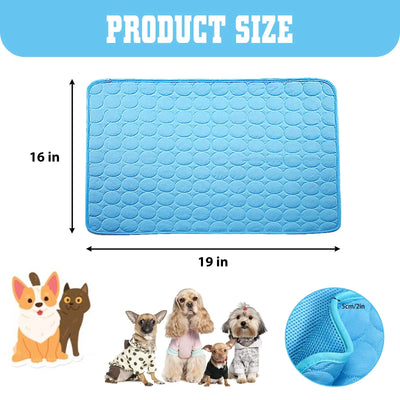 Large Dog Cooling Mat for Summer Comfort - Smarsty