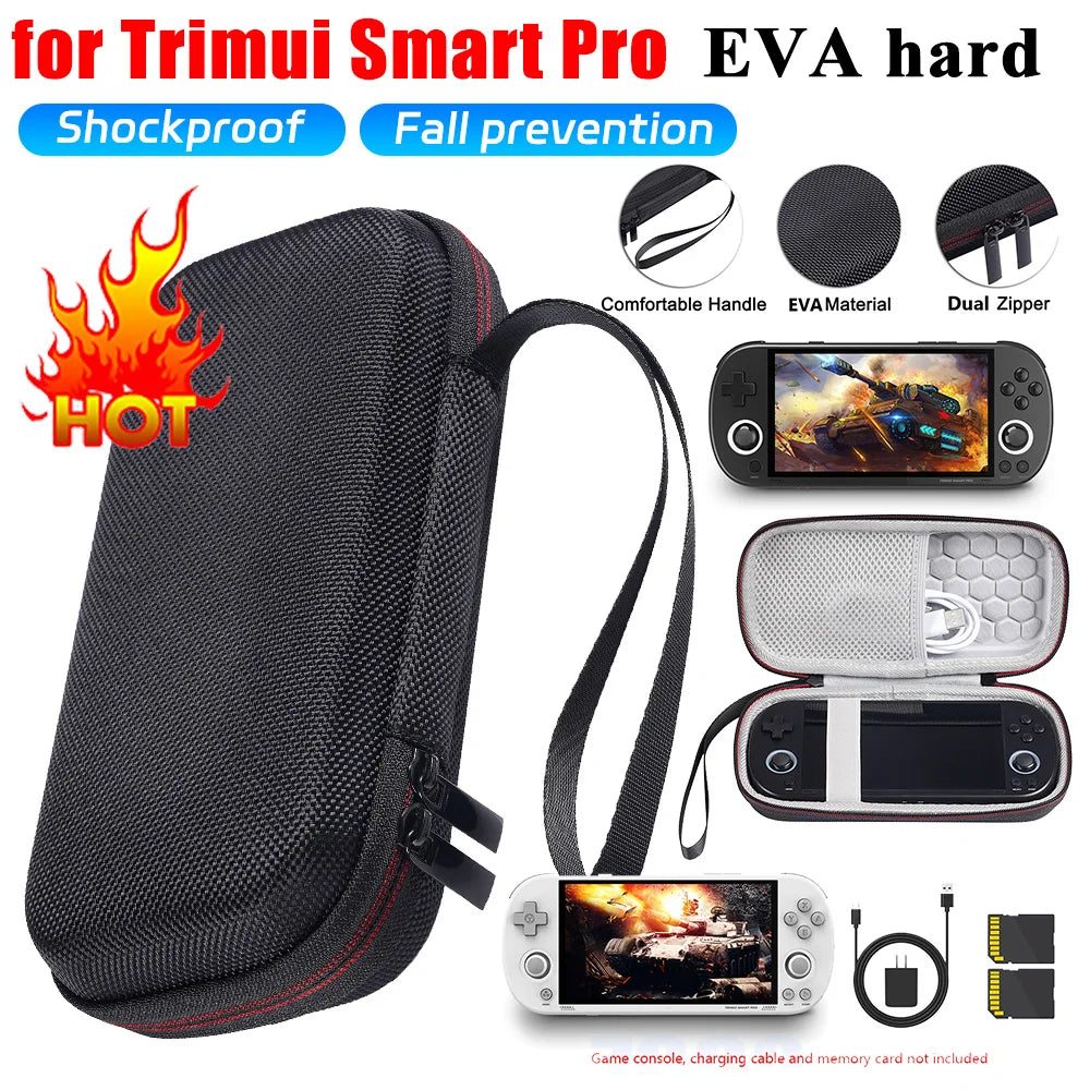 EVA Hard Carrying Case for Trimui Smart Pro Console - Smarsty