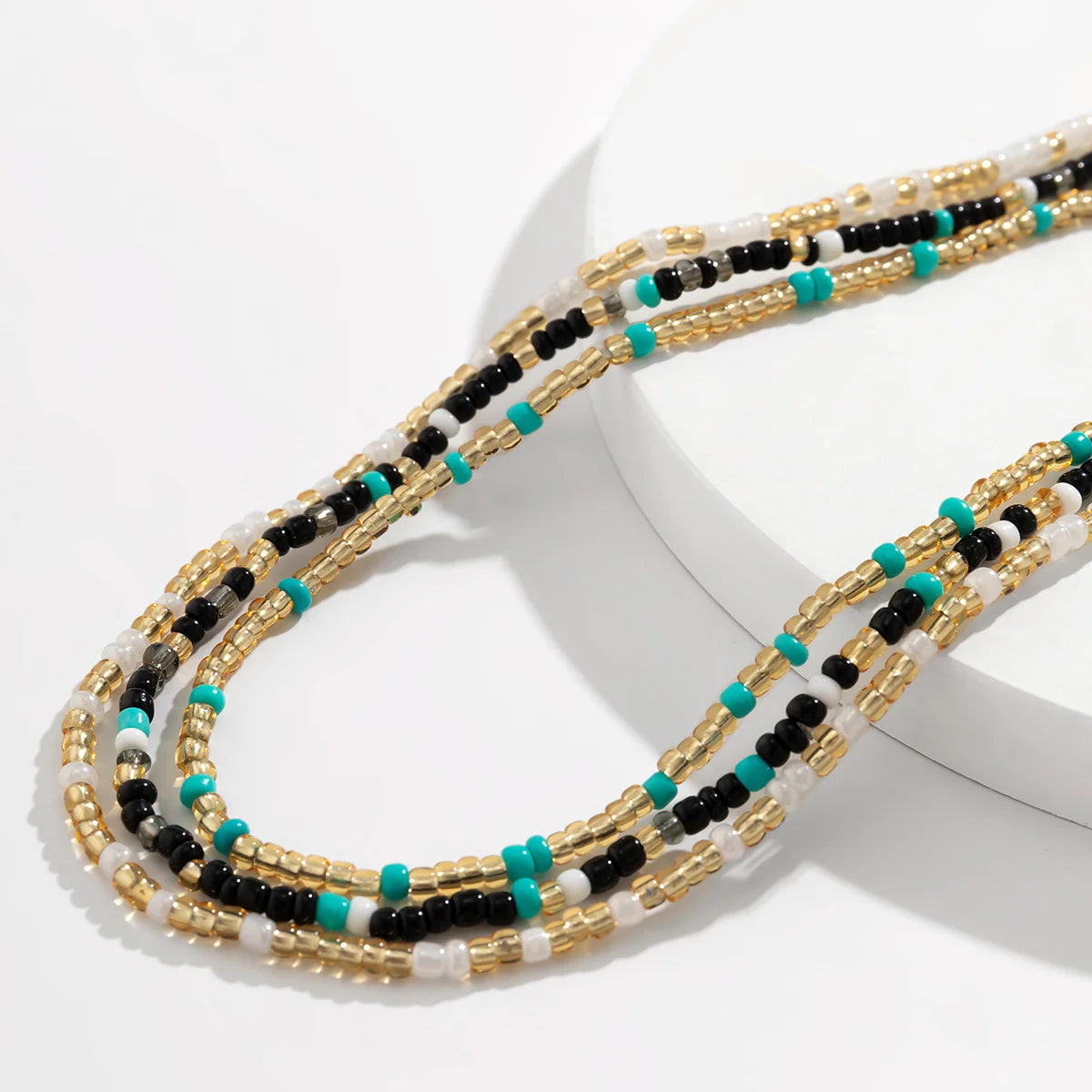 Bohemia Colorful Seed Beads Belly Chain for Summer - Smarsty