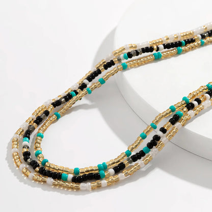 Bohemia Colorful Seed Beads Belly Chain for Summer - Smarsty