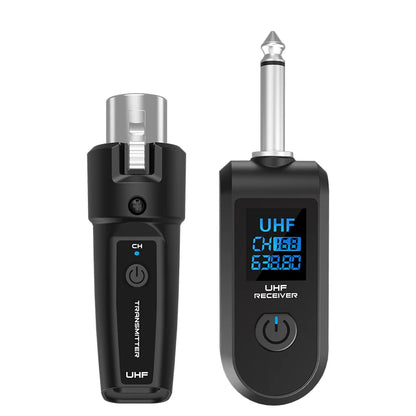 Wireless Microphone System with XLR and 6.5 Transmitter - Smarsty