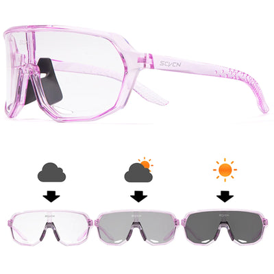 SCVCN Photochromic Cycling Sunglasses MTB Glasses Road Bike Cycling UV400 Goggles Men Women Outdoor Bicycle Sports Eyewear New by Smarsty