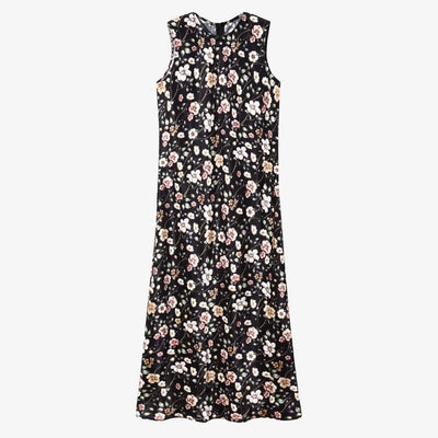 AS 2025 spring summer elegance satin dress + knitted top match set maxi floor length woman clothes - Smarsty
